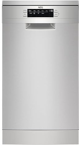 AEG 7000 GlassCare Dishwasher Slimline 45cm FFB73527ZM AirDry Sensor Silent