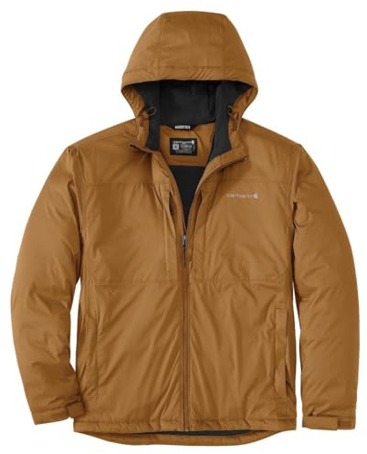 Carhartt Rugged Flex Herren-Jacke, lockere Passform, leicht, Stretch, isoliert