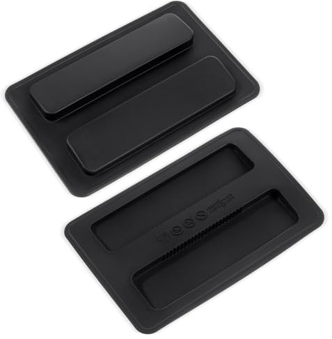 YUXIANLB Toaster Cover 2 Pcs Silicone Lid for 2 Slice Toaster 7.01 x 4.09 in Bread Machine Dust Cover Reusable Washable Sandwich Maker Accessories Top Protector for Toasters Appliances