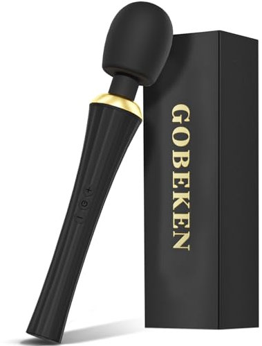 Gobeken Vibrator mit Flexibler Kopf Sex Spielzeug für die Frau 5 Frequenz, Vibration für Frauen Paare Sexspielzeug für Männer solo 3 Stärke, Vibratorensets für Frauen IPX6 Sex Toys Dildo Klemmen
