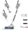 Klarpul Cordless Vacuum Cleaner, 600W 50KPa, Fast Charge 2H, 65 Mins Runtime, Self-Standing LED Light Touch Screen Stick Vacuum for Home Light Weight,for Pet Hair/Carpet/Floor