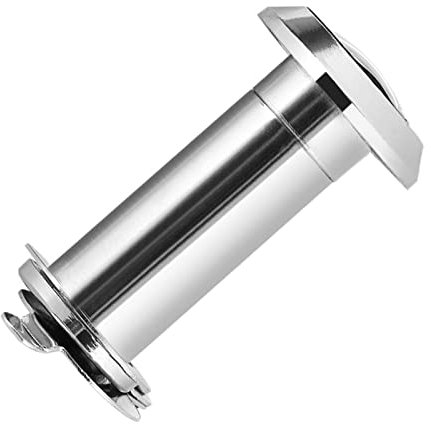 KooingTech Spioncino di sicurezza per porte anteriori, grandangolare a 220 gradi, spioncino con copertura per la privacy, per porte da 35 mm a 55 mm