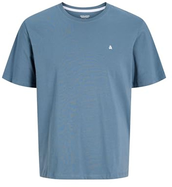 JACK & JONES Chaqueta para Hombre Jjepaulos tee SS Crew Neck Noos, Blue Mirage., L