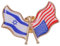 minkissy Israel Und Us Freundschaftsflaggen Brosche Dekorativer Anstecker Für Anlässe Patriotisches Für Nationale Feiertage Und Feiern