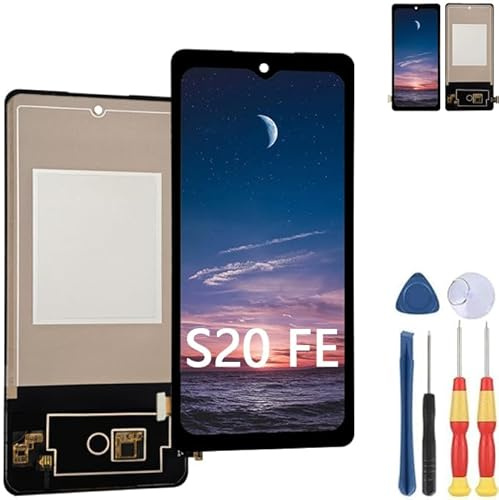 MinTroSD Écran tactile pour Samsung S20 FE LCD de rechange avec outils.