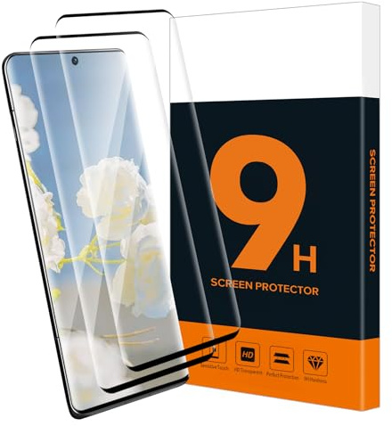 Carantee 2 Stück Schutzfolie für Panzerglas für OnePlus 12 5G, Ultradünn High Definition Anti-Fingerabdruck Anti-Kratzer One Plus 12 Schutzglas, 3D Curved Keine Blasen Ultrabeständig Gehärtetes Folie