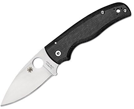 Spyderco Shaman Taschenmesser Schwarz, Klingenlänge: 9,1 cm, 01SP249