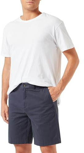 Amazon Essentials Men's Slim-Fit 9 Inch Chino Shorts, Dark Navy, 33W