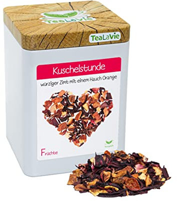 TeaLaVie - würziger Zimt mit einem Hauch Orange (100g) Kuschelstunde - Früchtetee lose