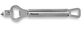 Barazzoni 8640007100 Apribottiglie, My Utensil, Acciaio Inox