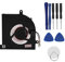 ASHATA PC Cooling Fan, New CPU Cooling Fan for GS63VR GS73VR Pro MS-16K2 MS-17B1