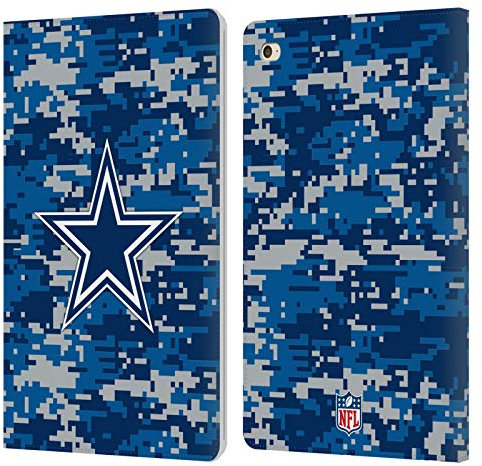 Head Case Designs Offizielle NFL Digitales Camouflage Dallas Cowboys Graphics Leder Brieftaschen Handyhülle Hülle Huelle kompatibel mit Apple iPad Mini 4