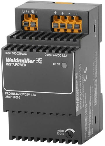 Switching power supply Weidmüller Pro Insta 30W 24V 1.3A 24 V/DC 1.3 A 30 W