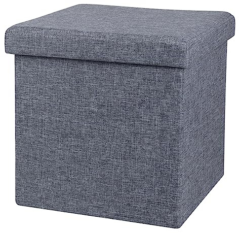 Urban living WÜRFEL TISSUE SITZTASCHE BEWEGLICH LIN 37,5XH37,5CM