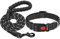 haapaw reflektierendes Hundehalsband gepolstert mit weichem Neopren atmungsaktiv einstellbar Nylon Hundehalsbänder für kleine mittlere große Hunde