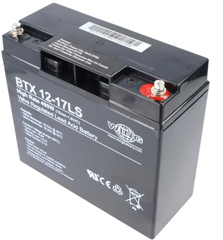 Wing BTX12-17LS 12V 17Ah high Rate hochstromfähig Bleiakku AGM Blei Gel Akku