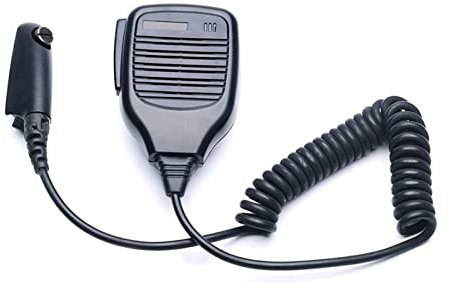 BMINO PRO walkie Talkie Spalla Altoparlante Microfono Microfono for Radio a Due Vie MTX850 GP340 GP380 GP320 GP328 HT1250 PR860 Adatto for Motorola. Microfono walkie-Talkie