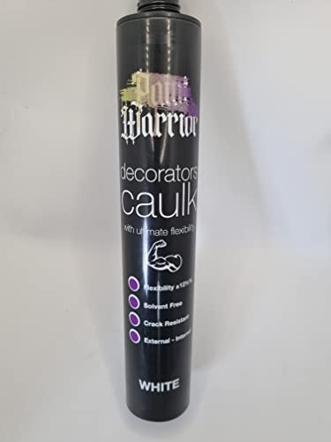 Paint Warrior White Caulk Filler. Grade A +12.5% Flexibility