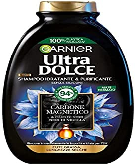 Garnier Ultra Dolce Charcoal Shampoo 300 ml