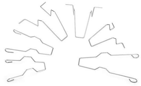 Scheinwerferlampenhalter, Steel, Stahl-Halter, Durable car Light Clips, 6-Piece Set, universal fit for H1/H3/H4/H7 Bulbs, Ersatzteile for Car Maintenance, DIY Installa