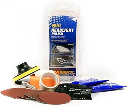 MANNOL - Scheinwerfer Polierset - Komplettset