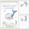 Geburtstags-kalender für Kinder | DIN A4 Wandkalender Kinderkalender jahresunabhängig immerwährend mit Meerestieren | Geschenkidee für Mädchen Jungen | Deko für Kinderzimmer Kindergarten | Calmondo