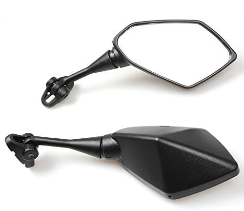 Side Mirrors Universal Sportbike Side Mirror Motorcycle Mirror For Suzuki For GSX-R For GSXR 600 750 1000 For K1 For K2 For K3 For K4 For GSX For Bandit 1200 End Side Mirrors