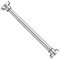 JISADER Tringle à vêtements télescopique Tringle de placard réglable Tige de support en acier inoxydable Porte-vêtements Cintre Tringle à vêtements pour la, 70cm 110cm
