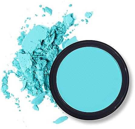 Erinde Single Sky Blue Lidschatten Palette, Nudetöne Matte Eyeshadow Palette, Wasserfest Pressed Powder Lidschattenpalette, High Pigmented & Long Lasting Basic Shade Eye Makeup