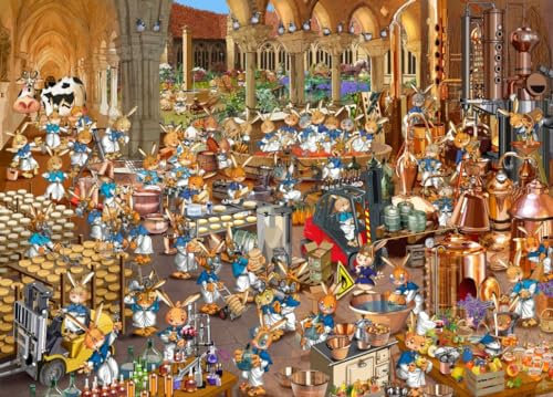 Puzzle 1500 Teile - Le Cloitre