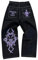 Ventouse Gothic Appeal Y2K Hoodie Zip Up Star Jackets, Grunge Graphic Sweatshirt, Acubi Emo Hooded Pullover Topsm Harajuku Mode in ihrer besten Form (Color : A-Purple, Size : L)