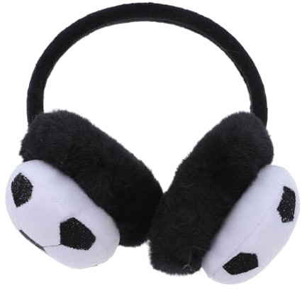 Holibanna Ohrenschützer fußball verdicken Hörmuschel Ohrbeutel Kind künstliche Wolle