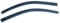 MOTOS Sports Windabweiser Regenabweiser für Volkswagen Tiguan I 2007-2016 Dynamischer Entwurf, Langlebig & Robust, Leichte Installation, Energieeinsparung durch Belüftung, Verringerung von Lärm und Lu