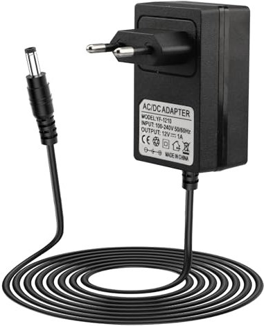 Xahpower Chargeur Voiture Electrique Enfant, 12V Chargeur de Batterie pour Moto SUV ATV Quad Véhicule Électrique Enfant, Connecteur 5,5 mm x 2,1mm