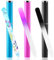 Grevosea Crystal Glass Nail File with Case, 3 Pack Glass Nail Files for Natural Nails Double Sided Fingernail Files Manicure Tool for Women Birthday Mother's Day Stocking Stuffers (A)