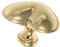 CANIGHT Ergonomischer Griff Herz-schubladenknauf Aus Metall Für Kommoden Dekorative Schrankgriffe in Gebürstetem Gold