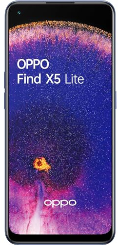 OPPO Find X5 Lite - Smartphone 256GB, 8GB RAM, Dual Sim, Blu (Ricondizionato)