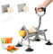 Anatole Cortador de Patatas Fritas Profesional con 9 mm 13 mm Cuchillas de Acero Inoxidable Picadora de Patatas Finas Verduras Manual con Ventosas para Cebollas Zanahorias Pepinos