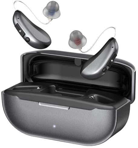 shejeison Hearing Aids for Seniors, 16-Channel Rechargeable