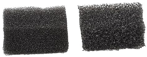 Chiyyak 2PCS Stipple Schwämme Narbe Stoppeln Bart Sommersprossen Spezialeffekte Halloween Make-Up Schwämme für Theater Cosplay Schwarz