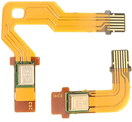 BAFOVY Mikrofonflex -Kabel -Ersatz, MIC Ribbon Kabel PET -Material Kompatibel mit Konsolenhandlautsprecher L R -Anschluss füR Controller