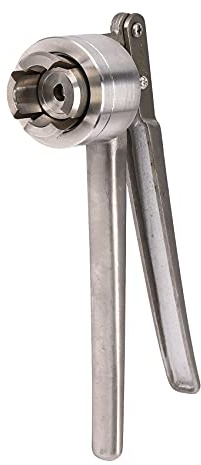 Qusedwey Manuelle Crimper Hand Versiegelungs Maschine für Edelstahl zum Crimpen Von 20 Mm Flip Off Kappen für Aluminium Kunststoff