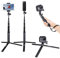 Smatree Teleskop Selfie Stick mit Stativ für DJI OSMO Action 3,2/Gopro Hero 13/12/11/10/9/8/7/6/5/4/Session/Fusion, Ricoh Theta S/V, M15 Kameras,Insta360,AKASO,VEMONT,Apexca Kompaktkameras und Handys
