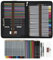 ZZONEART Lápices de Colores para Dibujo Profesional,Set Dibujo Artistico - 48 Colores únicos para Libro de Colorear para Adultos - Regalo Ideal para Artistas, Adultos y Niño