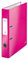 Leitz Qualitäts-Ordner 180°, A4, schmal, 5,2 cm Rückenbreite, laminierte Graupappe, Pink, WOW Serie, 10060023
