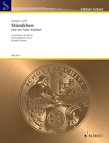 Ständchen: Klavier. Einzelausgabe. (Edition Schott Einzelausgabe)