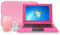 iSTYLE Ordenador Portátil de 10.1 Full HD Windows 10 Ultrabook - 2GB de RAM, 32GB SSD, with Ratón,Alfombrilla,Bolsa de Computadora,Auriculares,Teclado en Español(Rosa)