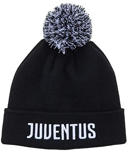 Juventus Mütze mit Bommel, offizielle Kollektion