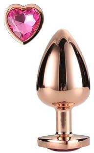 Dream Toys Gleaming Love Stecker Gold 7,1 cm