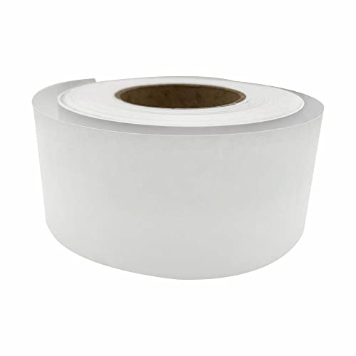 3 Ace Crafts Straight Edge Paper Border Roll (White) 48mm x 50 Meters, Jumbo, for Drawing, Painting, Sketches, Backdrop, Schools, Office, Nurseries, College, Artists, Poster, Notice Boards